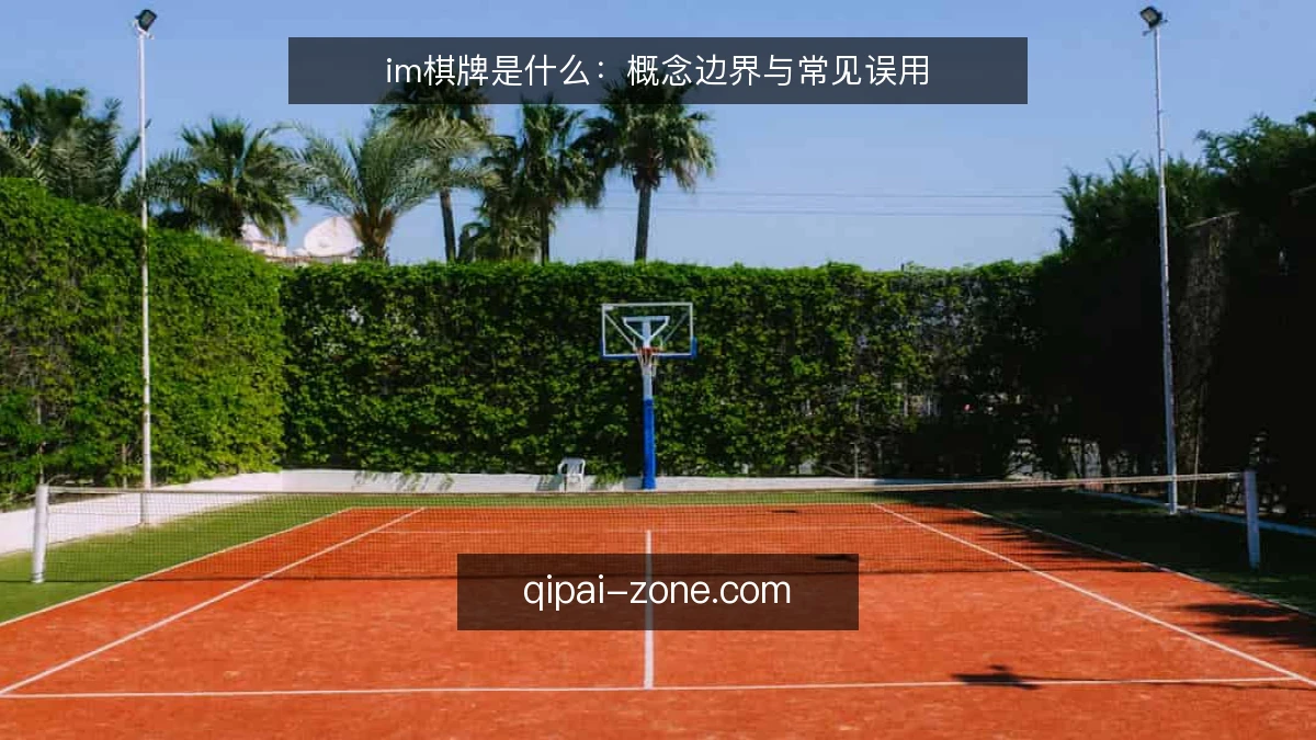 im棋牌是什么:概念边界与常见误用